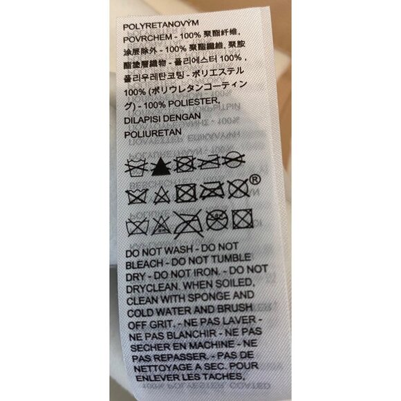 Levis XXLBeige Faux Leather Overshirt Jacket 100% Polyester Polyurethane Coated - Picture 6 of 11